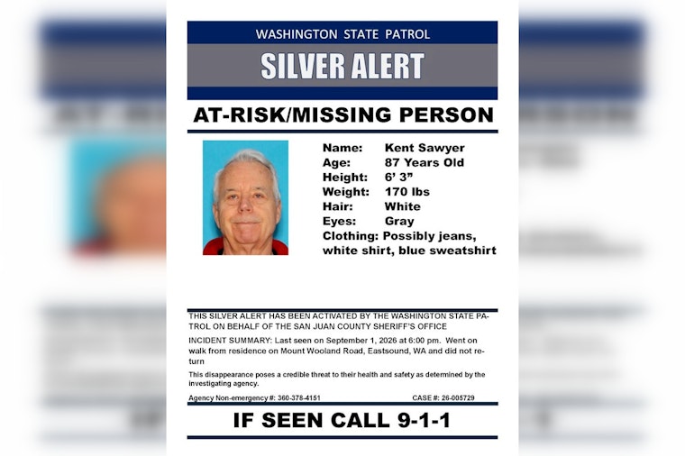 Orcas Island Silver Alert Seeks 87-Year-Old Missing Since Evening Walk