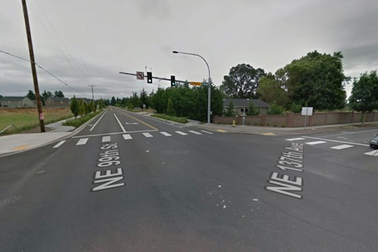 Orchards Crosswalk Crash Leaves Woman Badly Hurt, Driver May Have Been Impaired