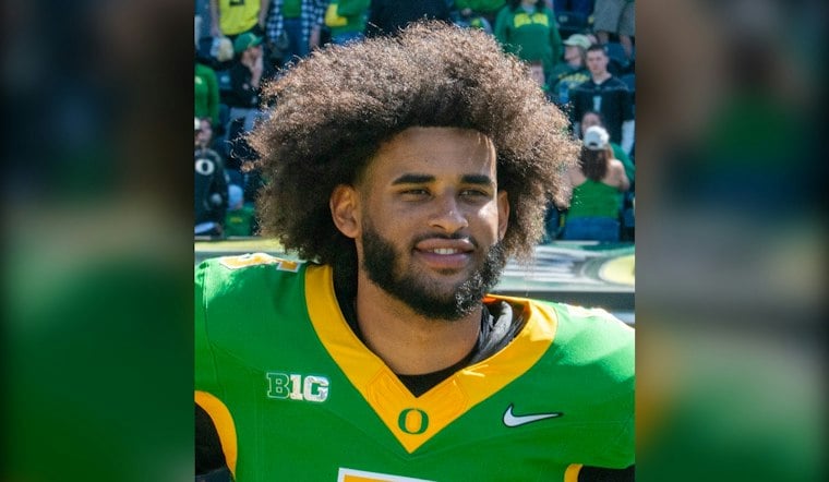 Oregon QB Dante Moore Stretchered Off After Brutal Hit in USC Win