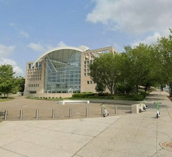 Ousted Peace Institute Leaders Fight to Stop Trump's Name Being Carved in Stone