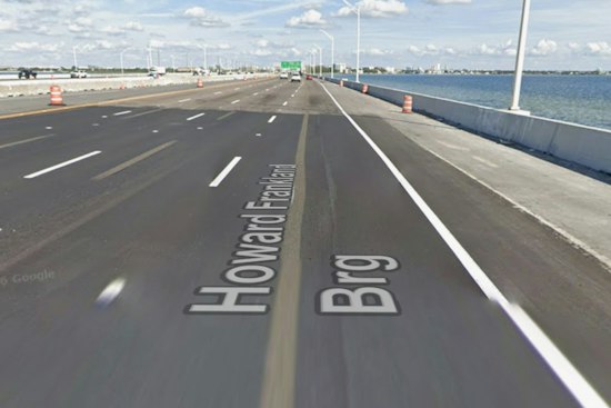 Overturned Truck Shuts Howard Frankland Bridge, Chopper Lands on I-275
