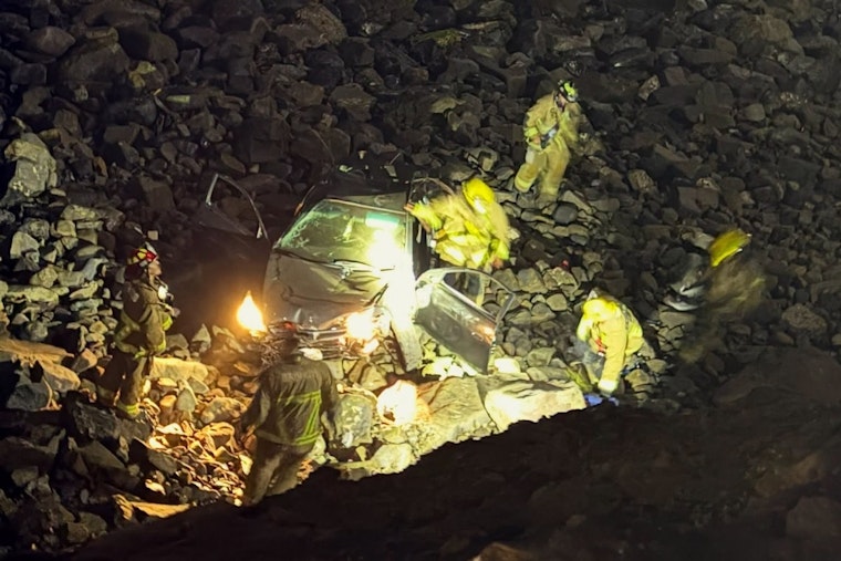 Oxnard Driver Survives 75-Foot Plunge Off Mugu Rock, Second Crash In A Week