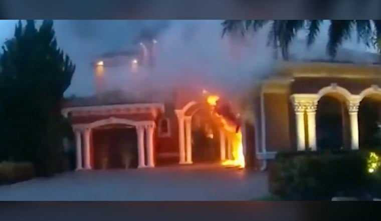 Parkland Deputies Save Family of Six Dogs From Burning Home