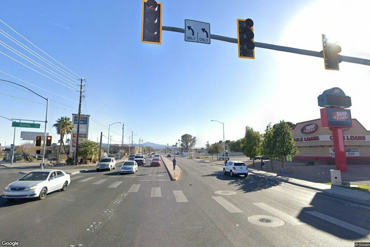 Pedestrian Critically Hurt in Early-Morning Crash at Boulder Highway, Nellis