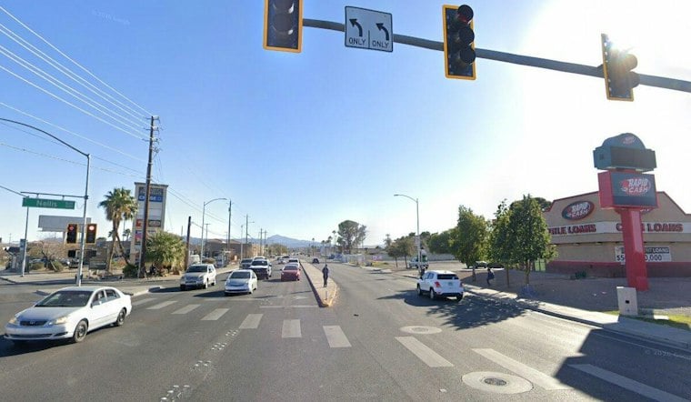 Pedestrian Critically Hurt in Early-Morning Crash at Boulder Highway, Nellis