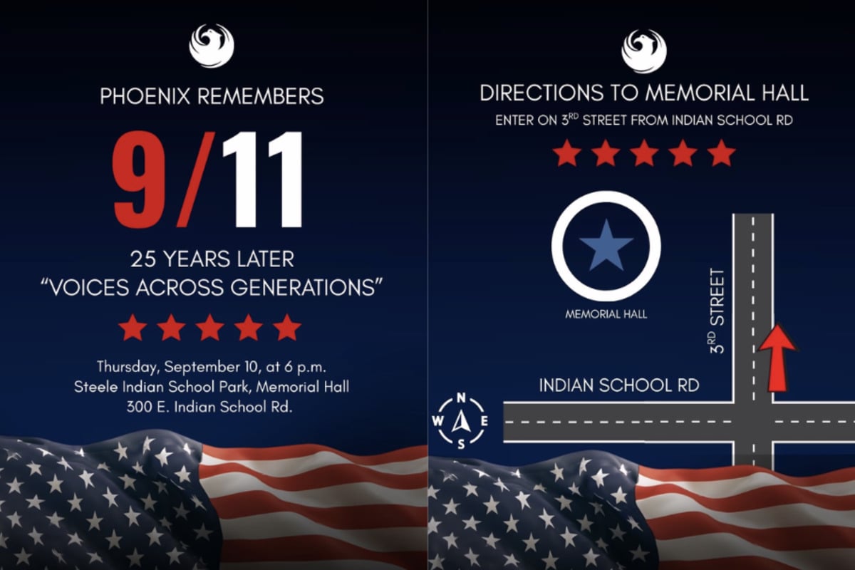 Phoenix 9/11 Event Pairs Ground Zero Responders With City Youth Thursday