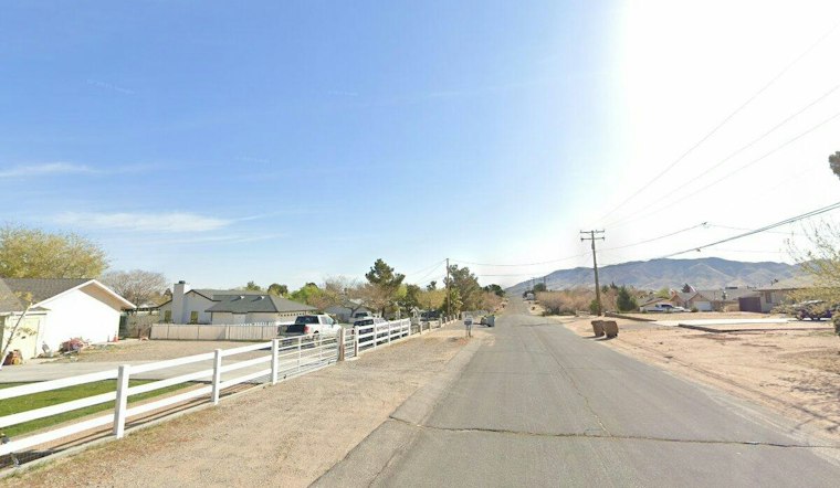Pickup Flips, Traps Two After Hesperia Crash at Fairburn and Peach