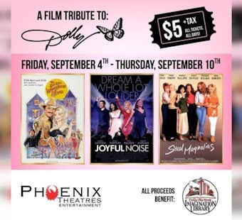 Pigeon Forge Theater Screens Dolly Parton Films All Week for $5 a Ticket