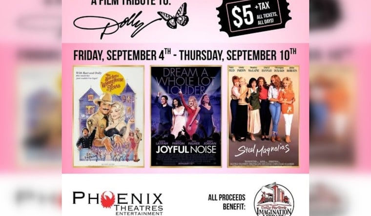 Pigeon Forge Theater Screens Dolly Parton Films All Week for $5 a Ticket