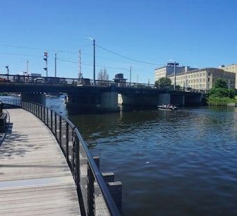 Planned Riverwalk Plaza to Honor Developer Gary Grunau