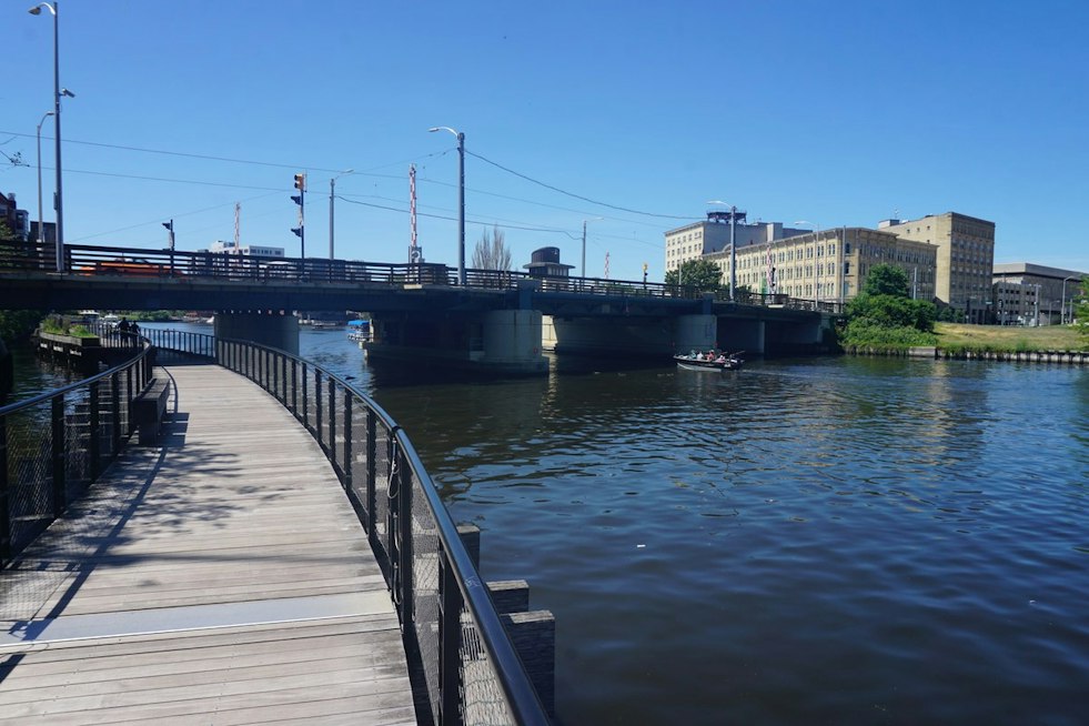 Planned Riverwalk Plaza to Honor Developer Gary Grunau