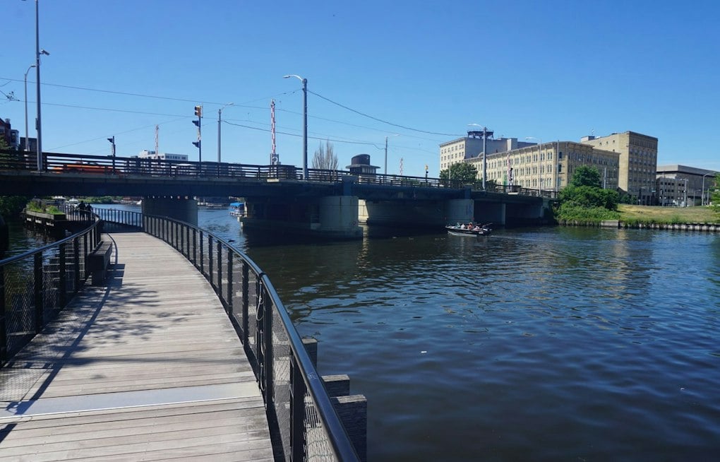 Planned Riverwalk Plaza to Honor Developer Gary Grunau