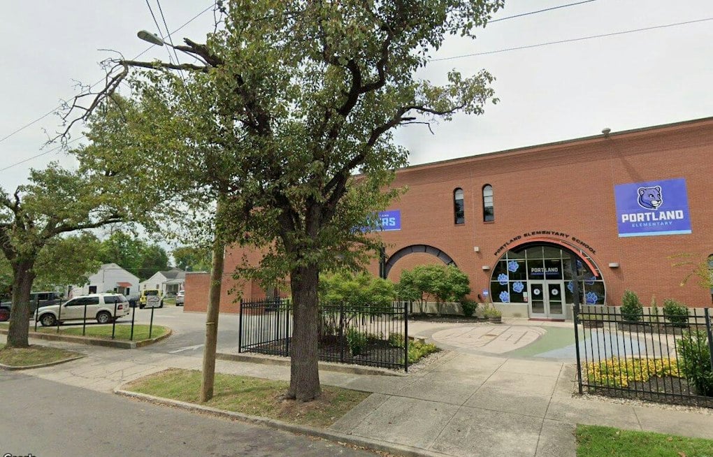 Portland Elementary Replaces Broken Fountain With New Outdoor Classroom