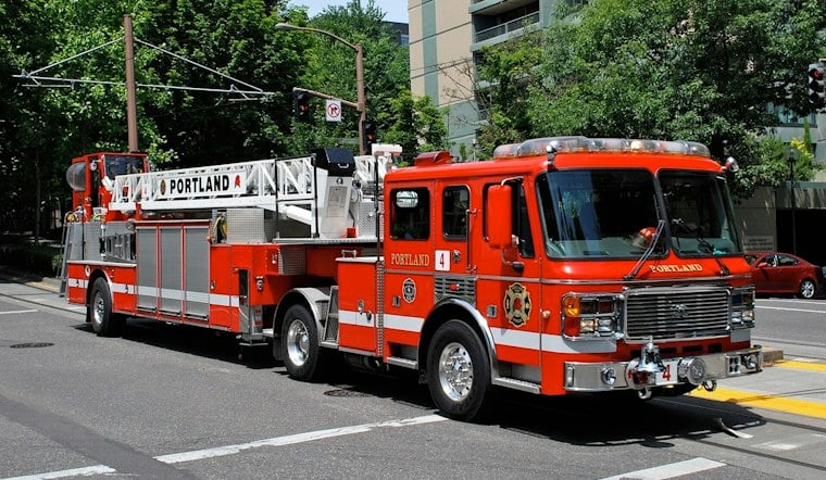 Portland Firefighters Douse Structure Fire on 9/11 Anniversary, Find Building Empty