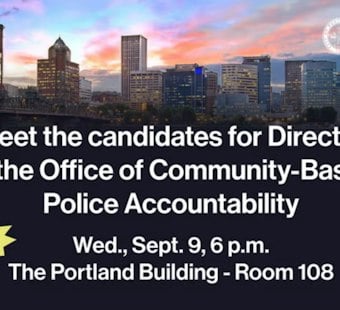 Portland Narrows Police Watchdog Search to Four, Public Gets Say Tonight