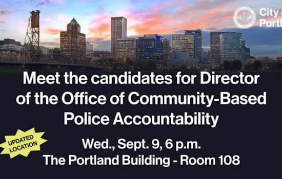 Portland Narrows Police Watchdog Search to Four, Public Gets Say Tonight