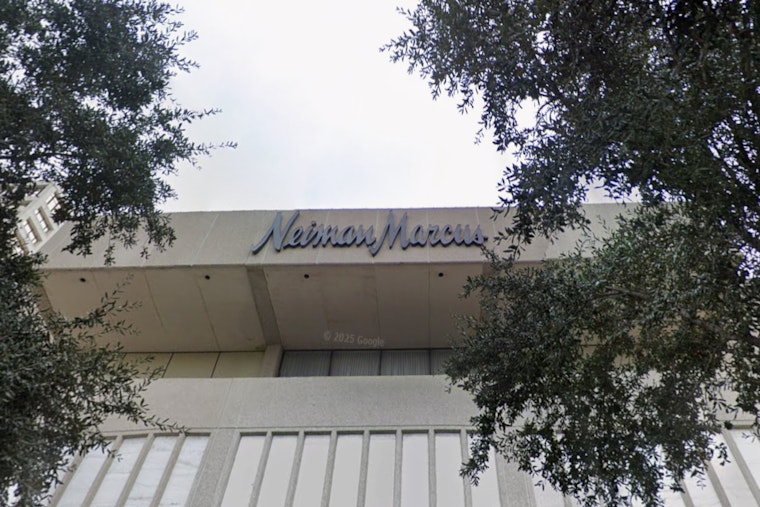 Rare Fire Rainbow Blazes Over Galleria's Neiman Marcus in Houston