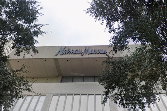 Rare Fire Rainbow Blazes Over Galleria's Neiman Marcus in Houston