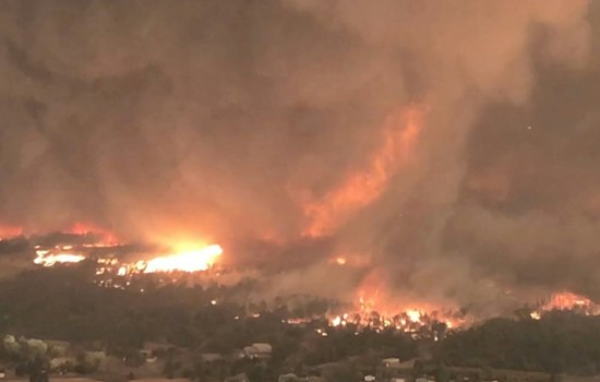 Rare Fire Tornado Swirls Over Controlled Burn Near Orange City, Florida