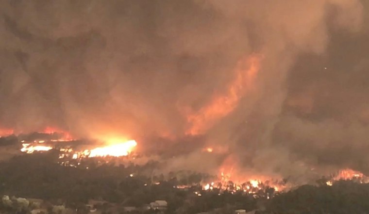 Rare Fire Tornado Swirls Over Controlled Burn Near Orange City, Florida