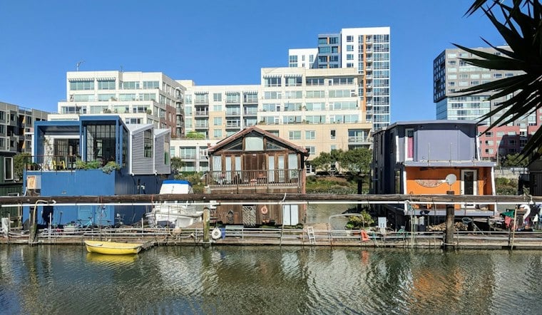 Rare Mission Bay Floating Home Hits Market for $1.8 Million Cash Only