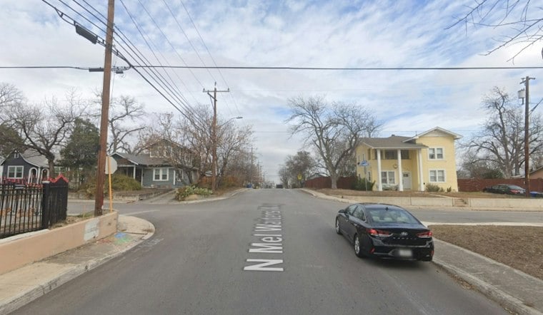 Red Car Swerves Onto San Antonio Sidewalk, Hits Woman, Speeds Off