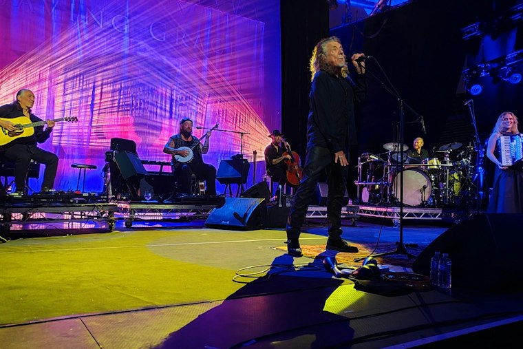 Robert Plant Fills Alison Krauss's Slot at Hardly Strictly Bluegrass