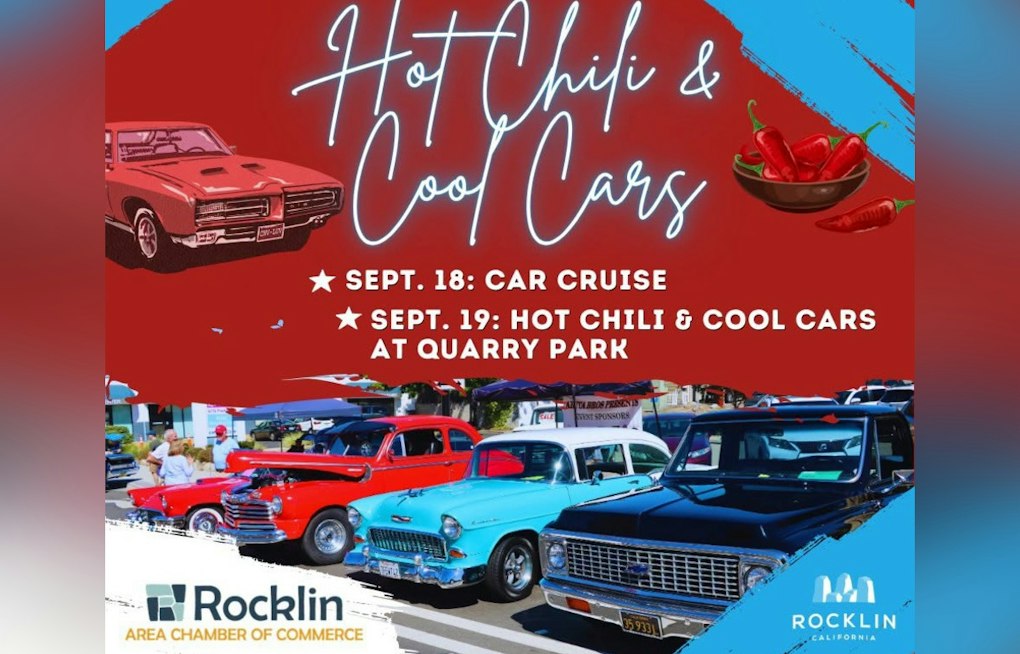 Rocklin's Hot Chili & Cool Cars Turns 33, Shuts Down Rocklin Road for 15,000 Fans