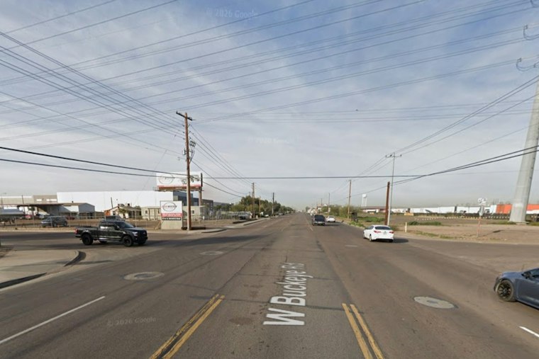 Rollover Crash Shuts Down Buckeye Road in West Phoenix, One Fighting for Life