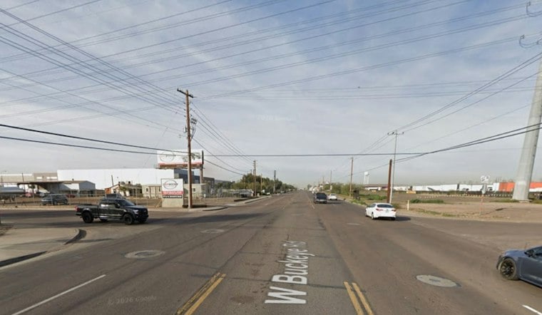 Rollover Crash Shuts Down Buckeye Road in West Phoenix, One Fighting for Life