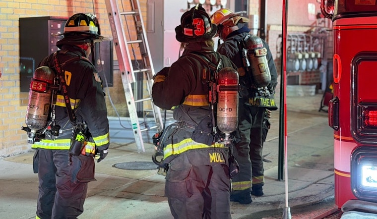 Roof Fire Displaces Eight, Sends One to Hospital in Northeast DC Building