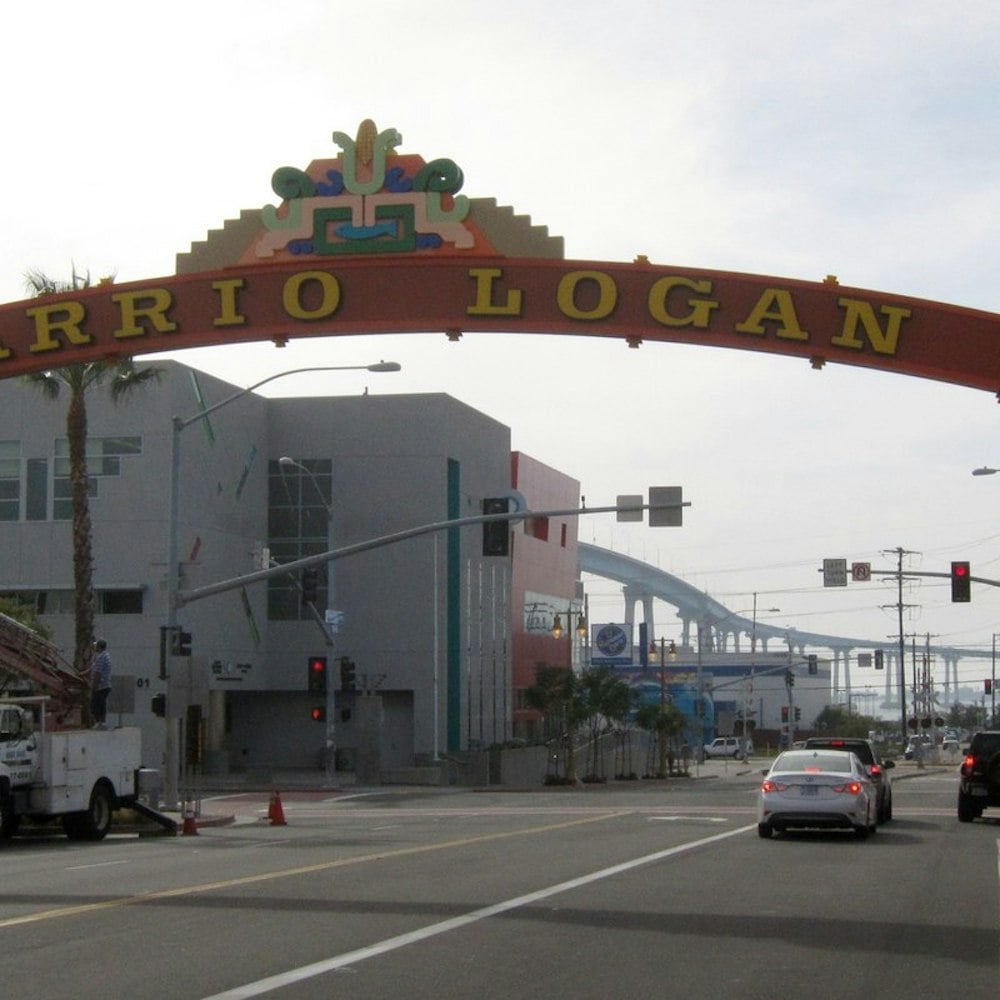 Roscoe's Chicken 'N Waffles Finally Hangs Sign at Barrio Logan Site After 10-Year Wait