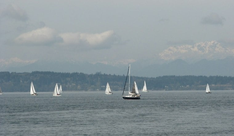 Sailboat Capsizes Off Ballard's Shilshole Bay, Bystander Boat Saves Two