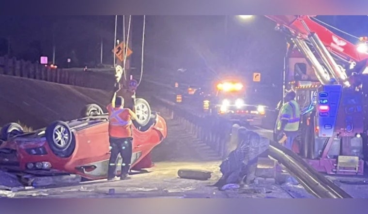 San Antonio Law Student Crawls From Flipped Car After Highway 151 Hit-and-Run