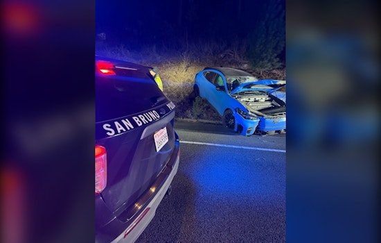 San Bruno Driver, 28, in Solo-Vehicle Crash With BAC Twice Legal Limit