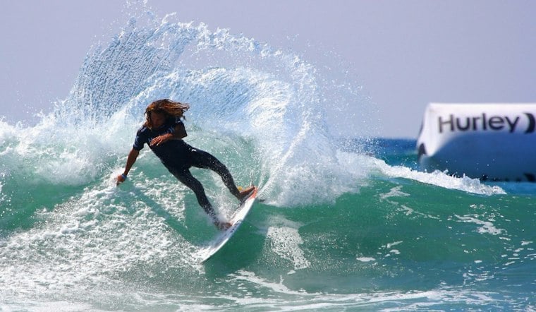 San Clemente's Lower Trestles Waits Out Flat Surf With Playoff Berths at Stake