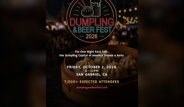 San Gabriel's Dumpling & Beer Fest Returns Friday With Free Entry, 7,000 Fans Expected