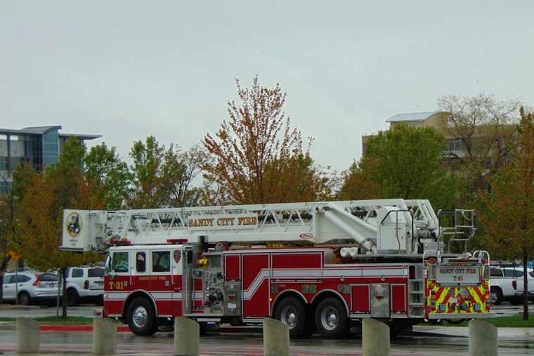 Sandy Woman Hospitalized, Dog Killed as Gas Fireplace Fire Guts Home