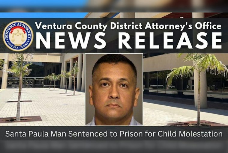 Santa Paula Man Gets 29 Years to Life for Abusing Child Over Six Years