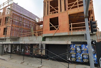 Sawtelle Gas Station Site Takes Shape as 119-Unit Complex Near the 405 Freeway