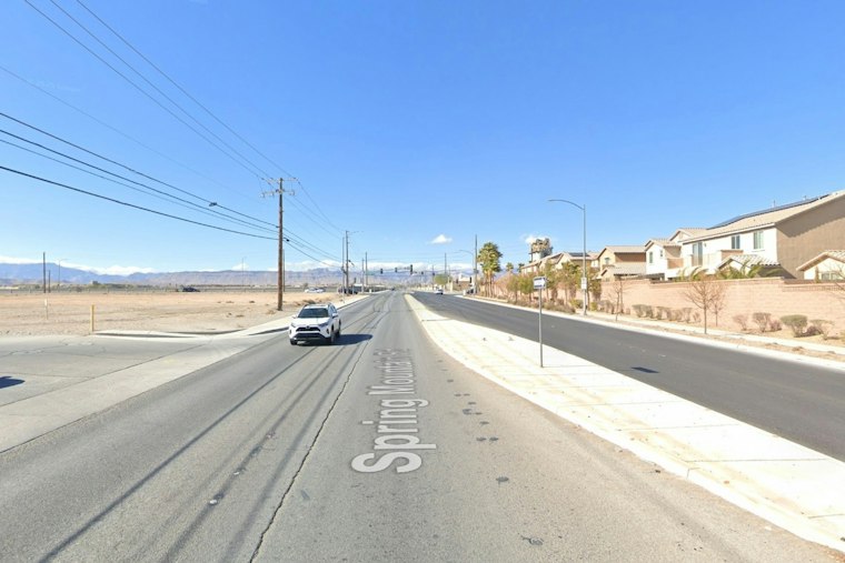 Scooter Rider Critically Hurt After Darting Into Traffic on Spring Mountain Road