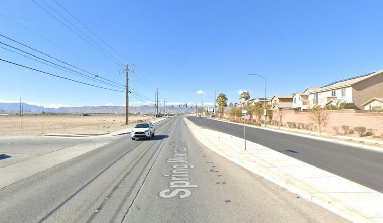 Scooter Rider Critically Hurt After Darting Into Traffic on Spring Mountain Road