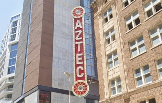 Scott Aukerman Brings Comedy Bang! Bang! to San Antonio's Century-Old Aztec Theatre