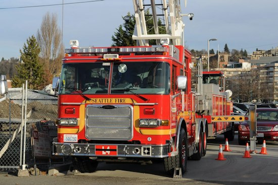 Seattle Fire Crews Battle Residential Blaze on E Marion St, Warn Public to Stay Away