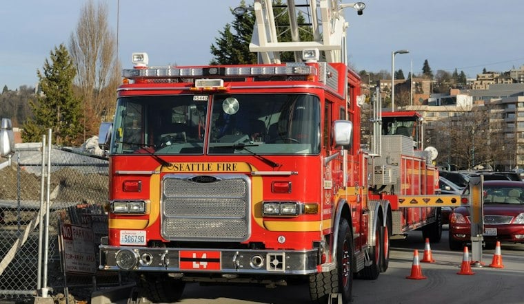 Seattle Fire Crews Battle Residential Blaze on E Marion St, Warn Public to Stay Away