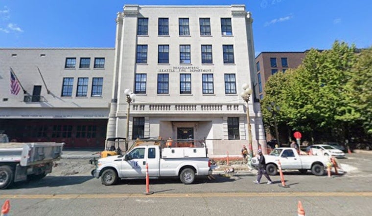 Seattle Fire Crews Rush to Stone Way N Blaze, Urge Drivers to Steer Clear