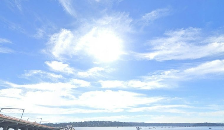 Seattle’s Warm Stretch Comes Before Possible Wednesday Showers and Friday Precipitation