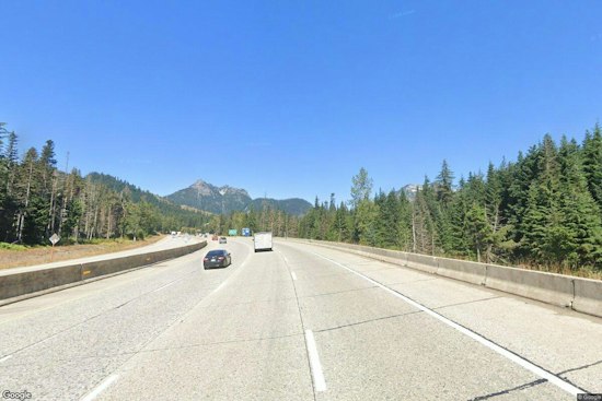 Semi Bursts Into Flames After Crashing Over Barrier Near Snoqualmie Pass Summit