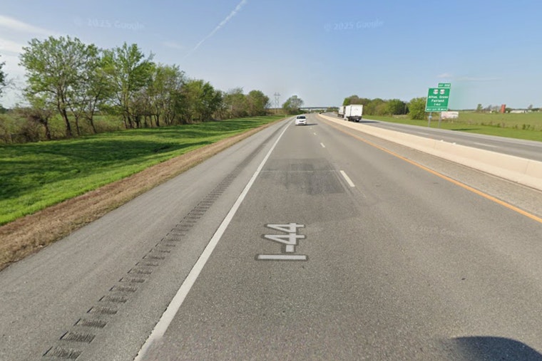 Semi Slams MoDOT Truck on I-44 Near Doolittle, Injuring Two Workers