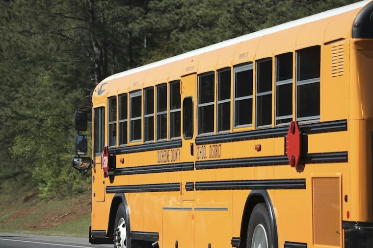 Semi-Truck Slams Into CCSD School Bus on I-215 in Henderson, Kids Aboard
